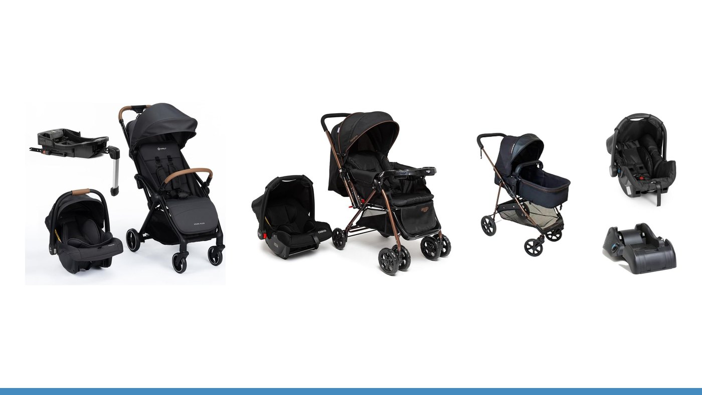 Os 6 melhores travel systems de 2026: carrinho e bebê conforto