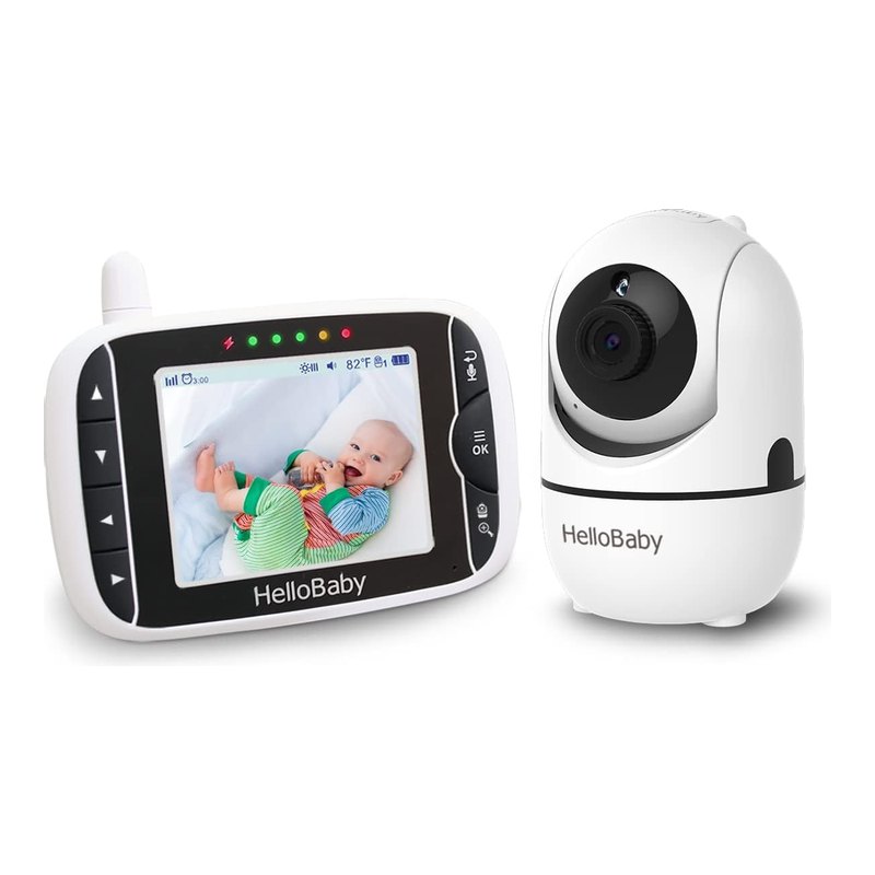 HelloBaby Babá Eletrônica HB65 Tela 3,2 Polegadas