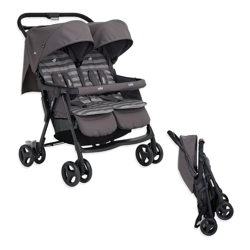 Joie Carrinho Duplo Aire Twin Dark Pewter