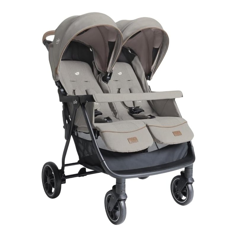 Joie Carrinho para Gêmeos Estrella Cinza Maple