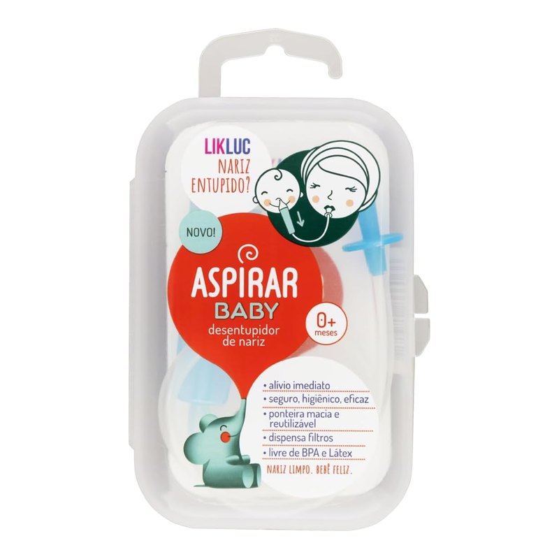Likluc Aspirador Nasal AspirarBaby com Estojo