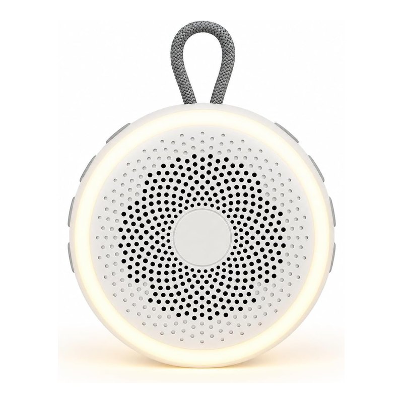 LittleHippo Máquina de Ruído Branco Portátil Petal com 19 Sons