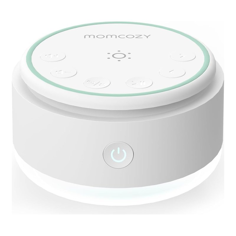Momcozy Máquina de Som para Bebês com 20 Sons e Luz de Toque