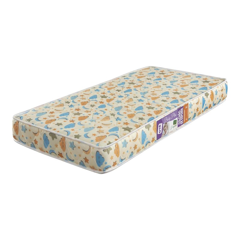 Quarto Espuma Colchão de Berço Americano 130 x 70 x 8 cm D18